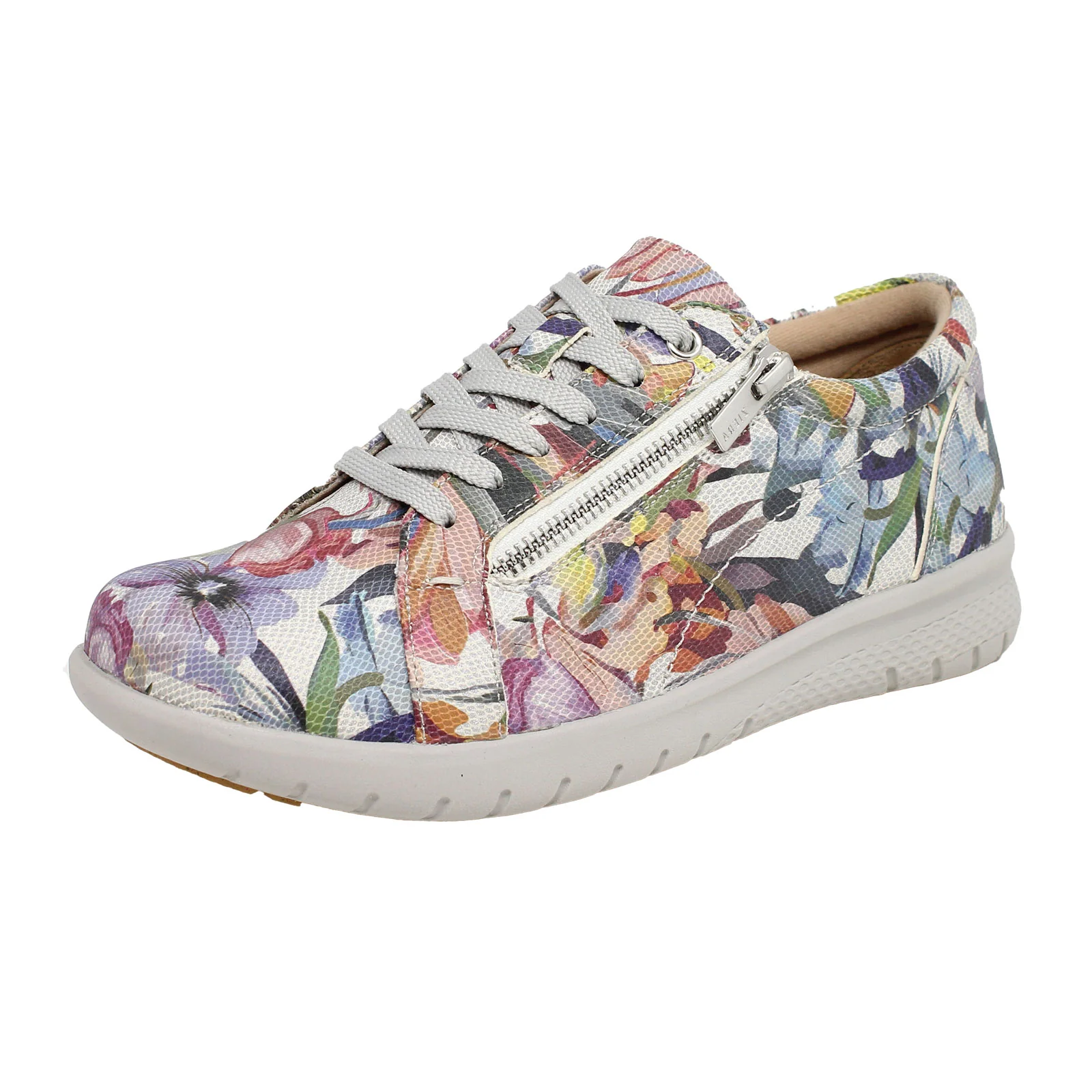 Ziera Solar XF Sneaker (Women) - Blue/Silver Multi - Image 2
